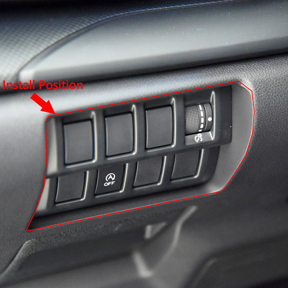 Fit for Subaru 2019 2020 2021 2022 Forester Headlight Lamp Switch Control Cover Trims