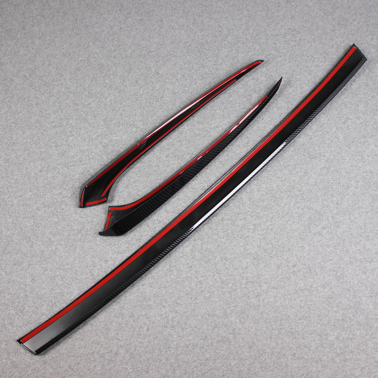 Honda CRV CR-V 2023 Front Grill Grille Mesh Cover Trims Carbon Fiber Pattern