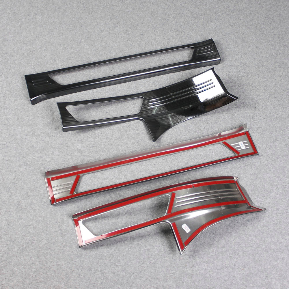 Fit for Acura New RDX 2019 2020 2021 2022 Inside Door Sill Scuff Plate Guard Cover Trims Stainless Steel