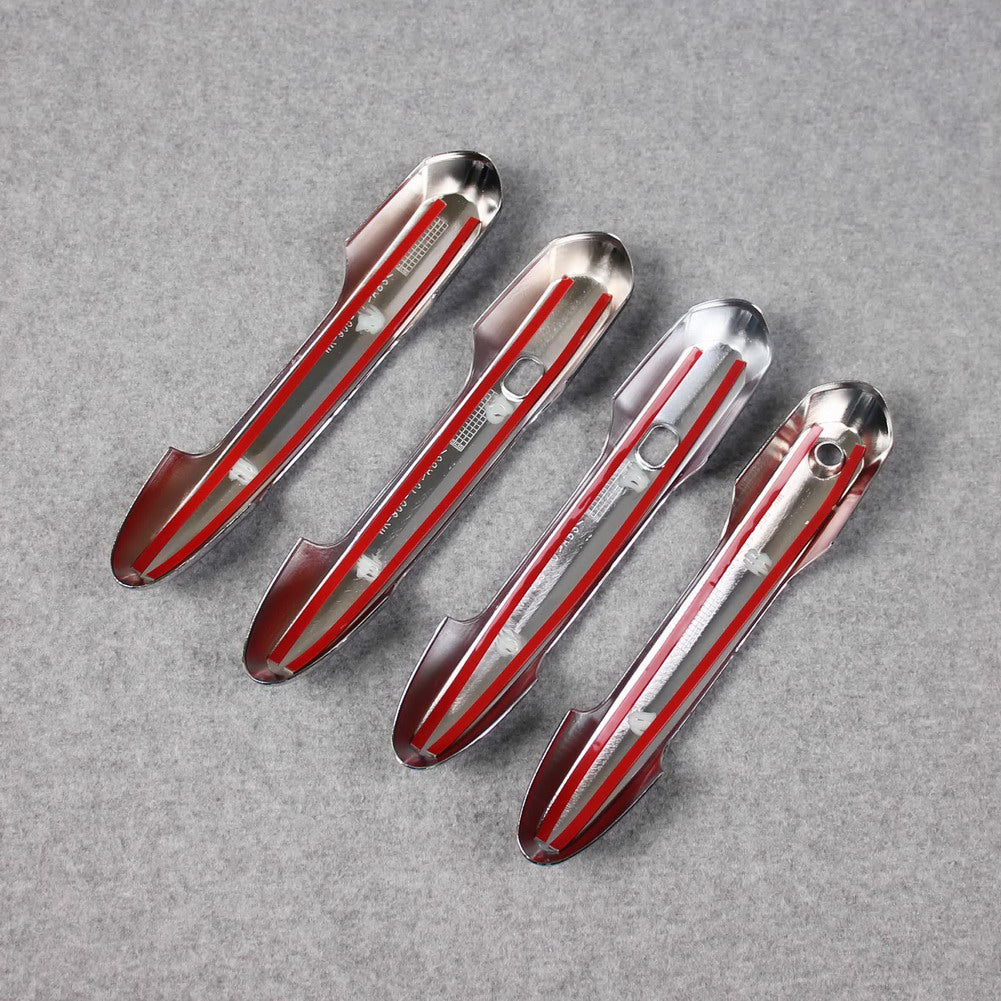 Fit for Toyota 2021 2022 Sienna LE Model Chrome Door Handle Cover Trims ABS