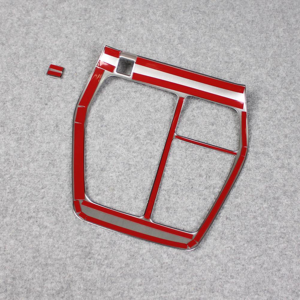 Fit for Toyota New RAV4 2019 2020 2021 2022 Gear Shift Knob Console Panel Cover Trim Stainless Steel (Silver) - beautost