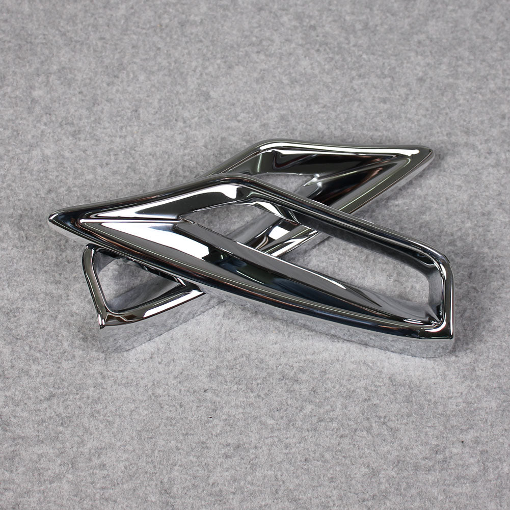 Fit For Lexus RX350 RX350L RX450h RX450hl 2020 2021 2022 Chrome Front Fog Light Lamp Cover Trims ABS