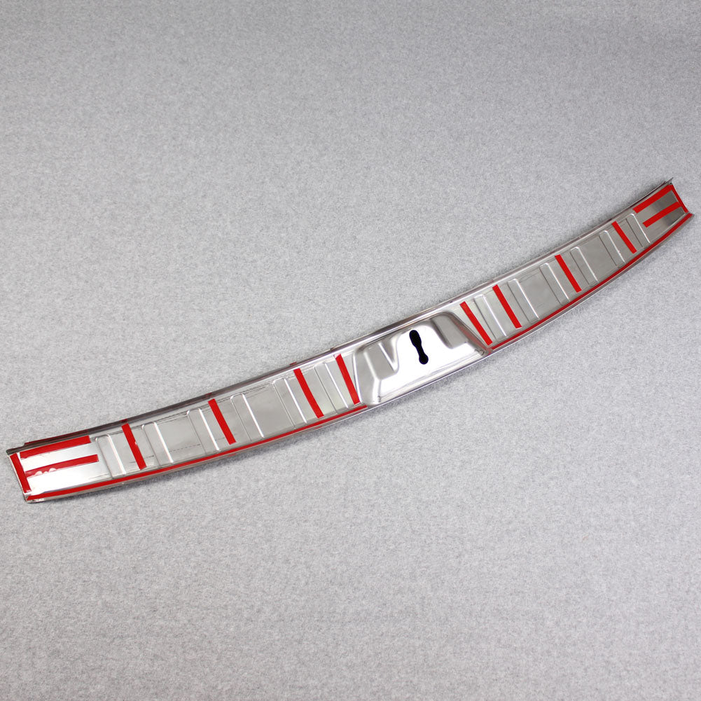 Fit for Subaru Forester 2019 2020 2021 2022 Rear Inside Bumper Sill Plate Guard Cover Trim Stainless Steel