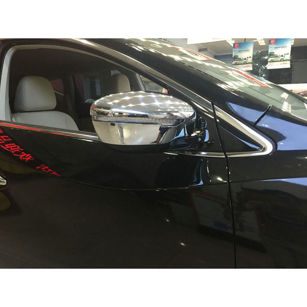 Fit for Nissan Murano 2015 2016 2017 2018 2019 Chrome Rear View Mirror Side Cover Molding Trim ABS