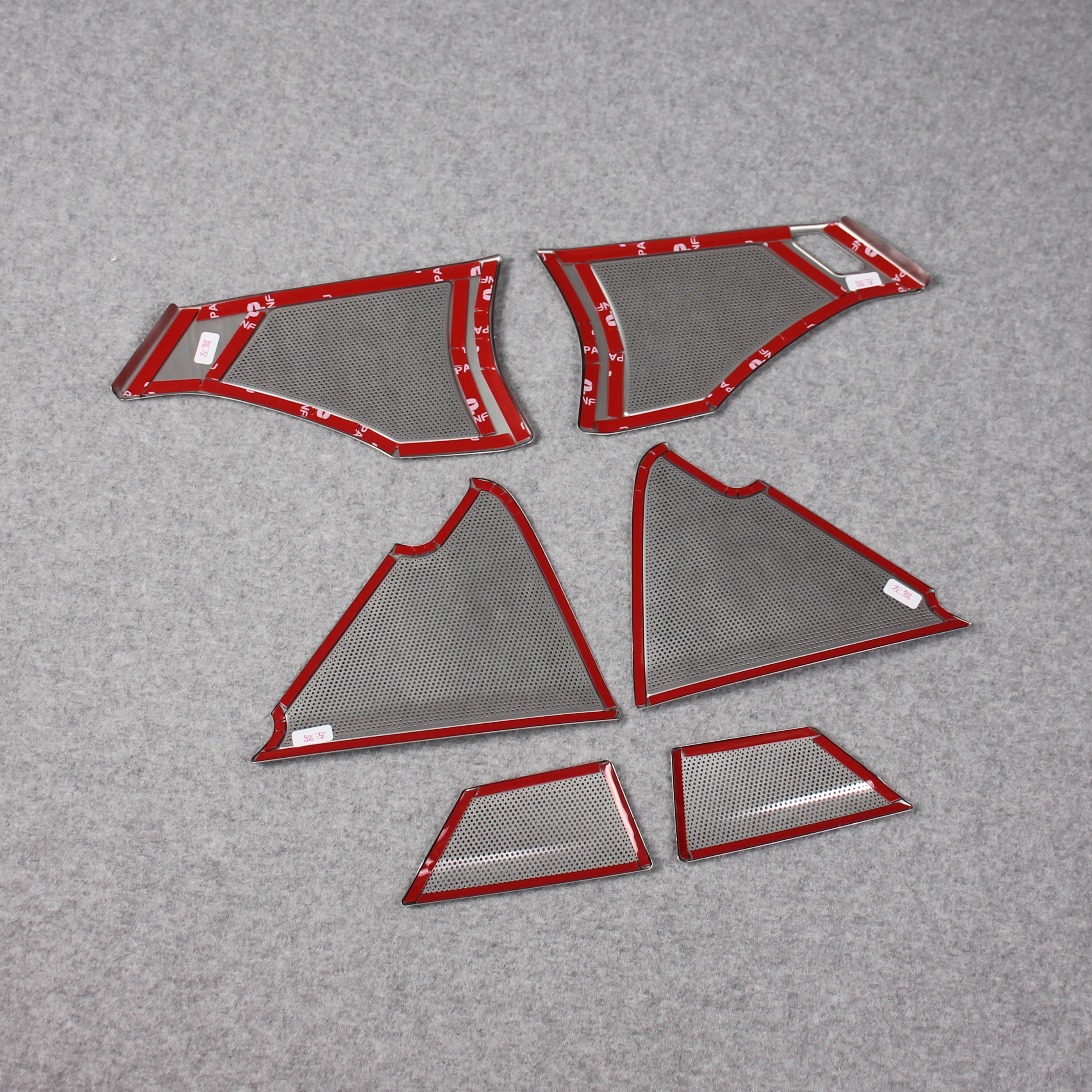 Fit for 2019 2020 2021 2022 Mazda 3 Axela Door Speaker Sound Panel Cover Trims Stainless Steel