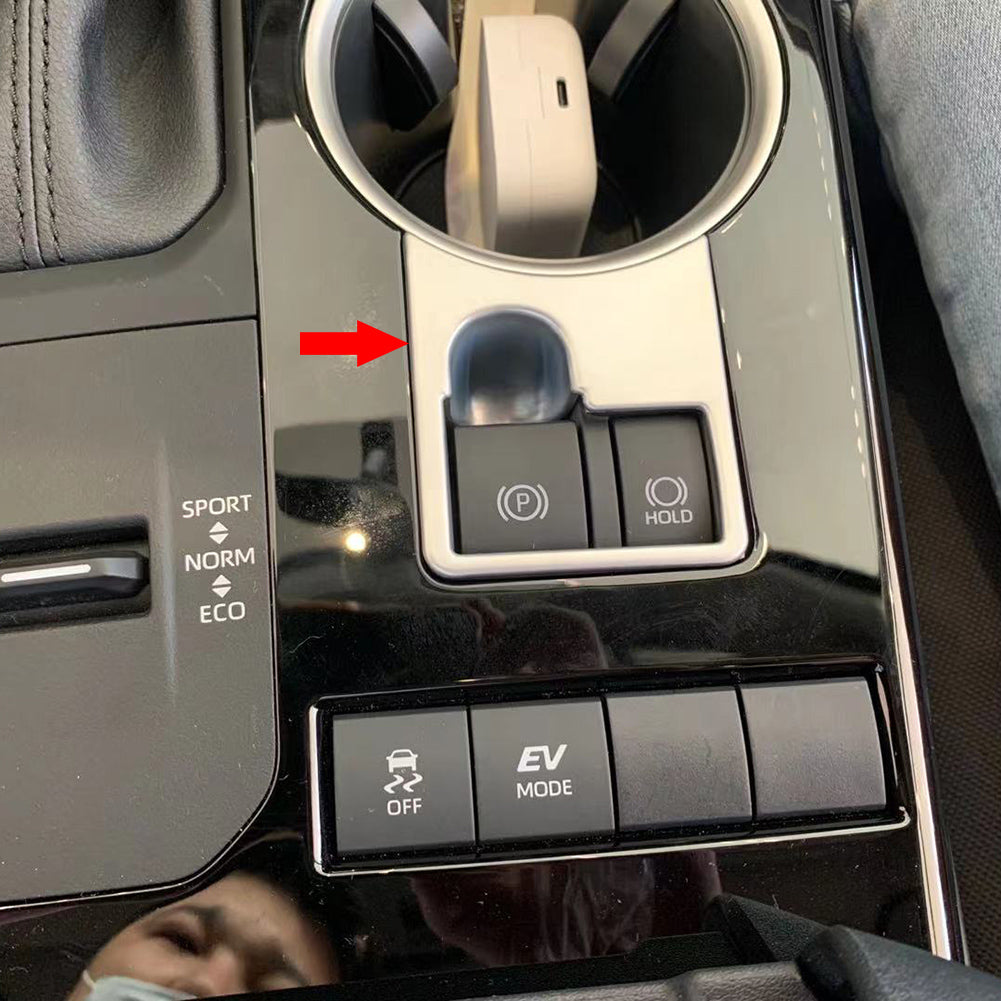 Fit for Toyota New Highlander 2020 2021 2022 Gear Shift Knob Console Panel Cover Trim