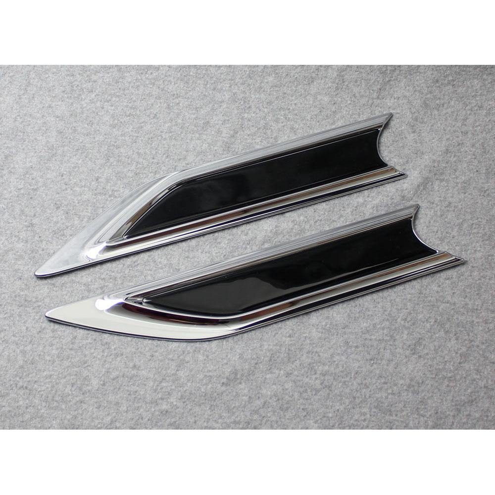 Fit for Honda 2017 2018 2019 2020 2021 CR-V CRV Front Side Fender Sticker Vents Air Outlet Cover Trim - beautost