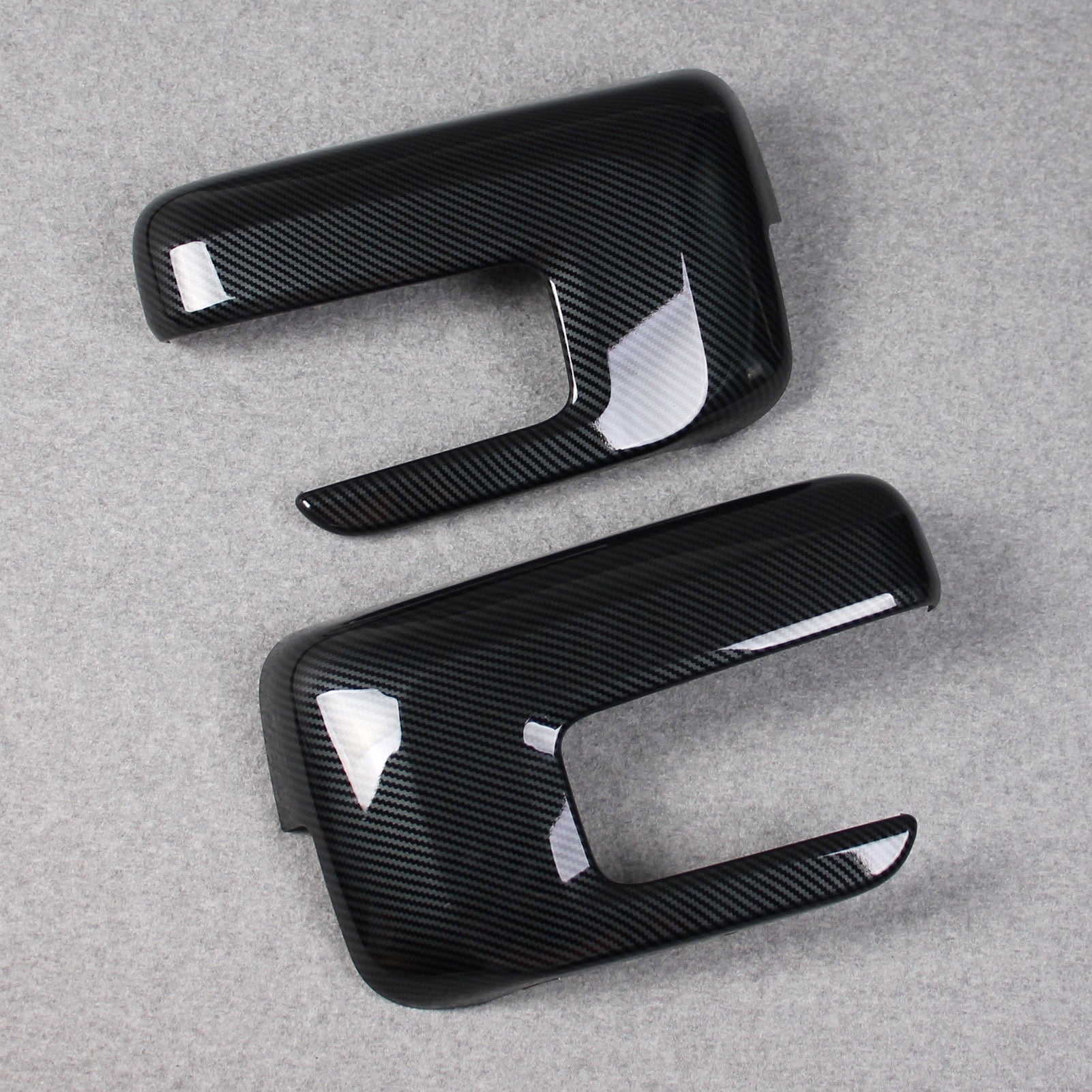 Fit for Ford New F-150 2021 F150 Rear View Mirror Side Molding Guard Cover Trims ABS