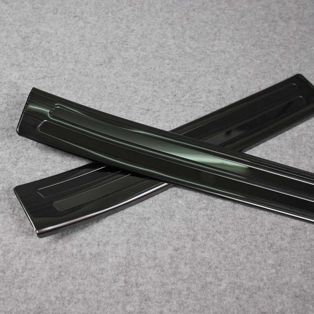 Fit for 2019 2020 2021 2022 Mazda 3 Axela Sedan Outside Door Sill Scuff Plate Guard Cover Trims Stainless Steel