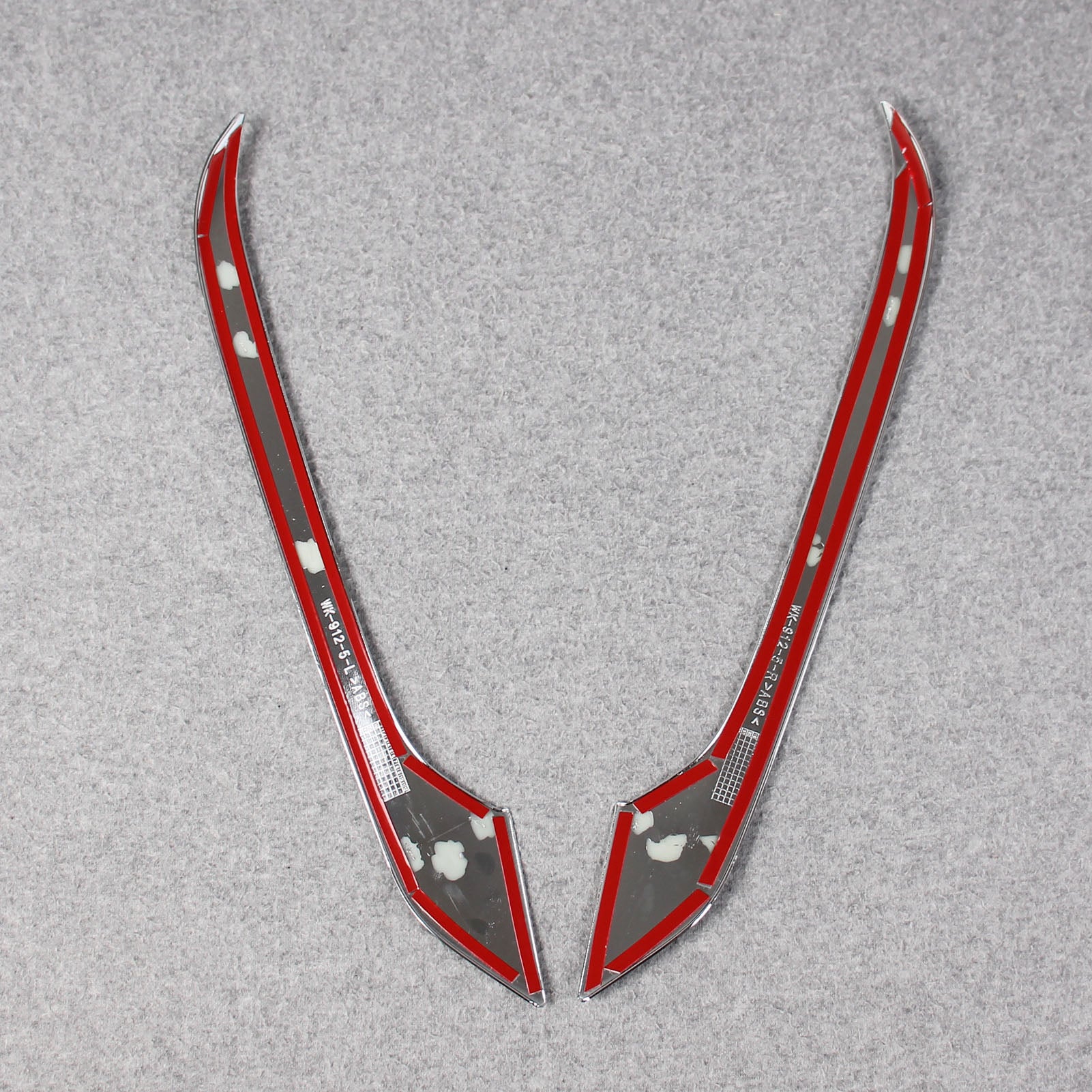 Fit For Lexus New NX 250/350/350h/450h+ 2022 2023 2024 Chrome Front Fog Light Lamp Cover Trims