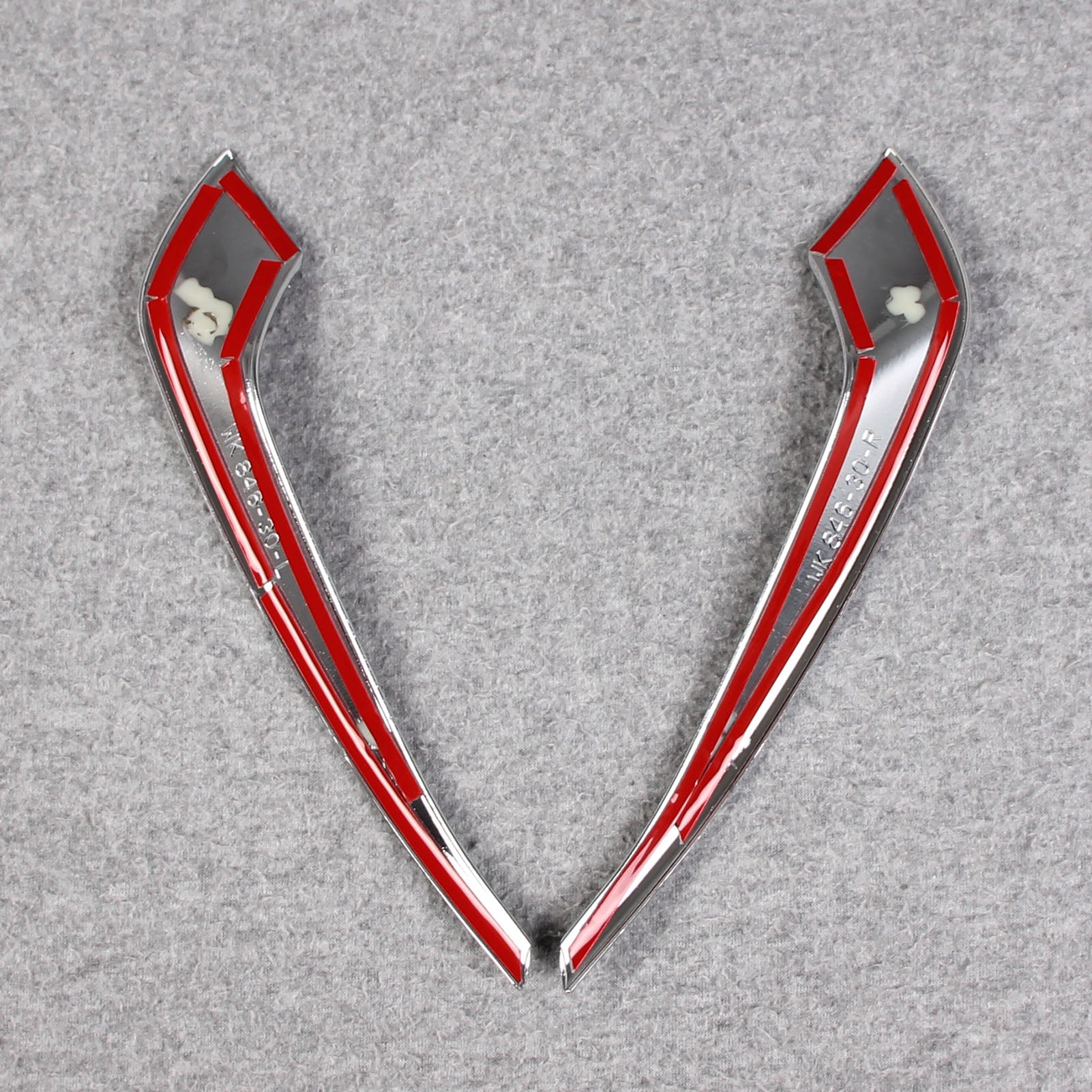 Fit For Mazda New CX-5 CX5 2022 2023 2024 Chrome Rear Fog Light Lamp Cover Trim