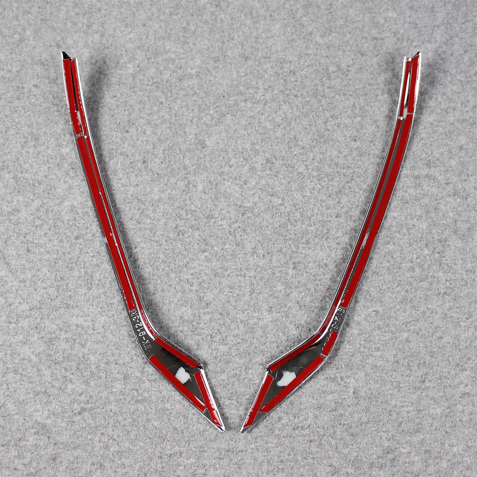 Fit for Lexus NX 250/350/350h/450h+ 2022 2023 2024 Chrome Rear Fog Light Lamp Cover Trims