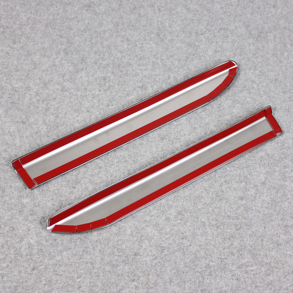 Fit for Subaru Forester 2019 2020 2021 2022 Bumper Corner Edge Protection Cover Trim Stainless Steel