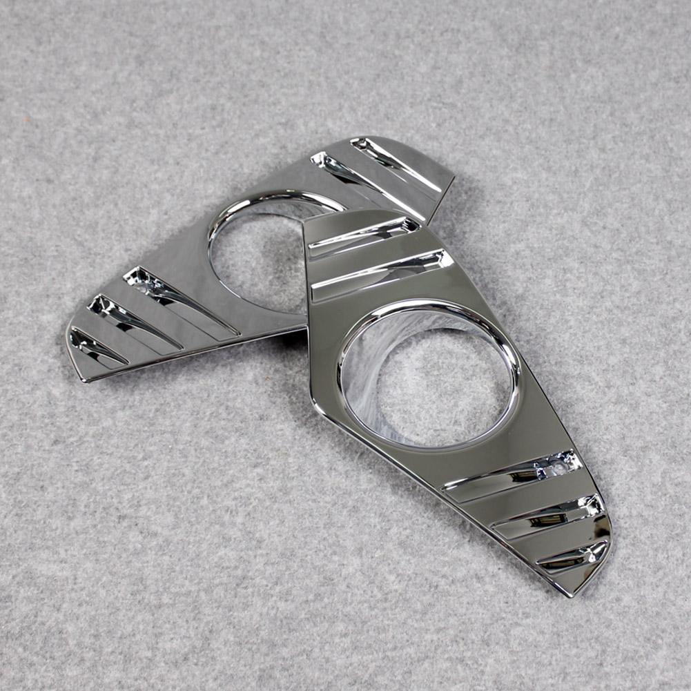 Fit for Toyota New RAV4 2019 2020 2021 LE/XLE/XSE/Limited Model Chrome Front Fog Light Lamp Cover Trim Trims - beautost