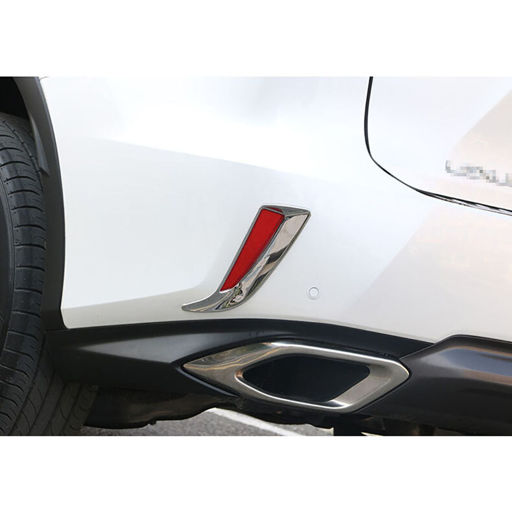 Fit for Lexus New RX350 RX450H 2016 2017 2018 Chrome Rear Fog Light Cover Trims