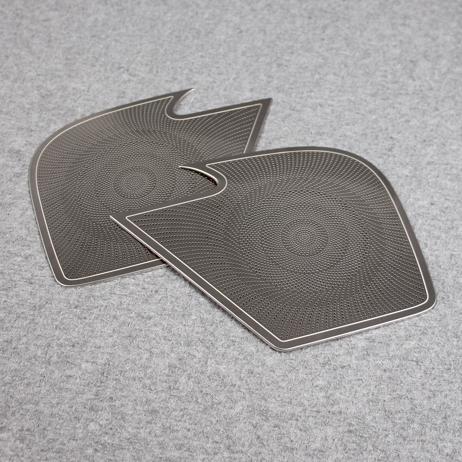  Honda CRV CR-V 2023 Interior 4 Door Sound Speaker Cover Trims Stainless Steel