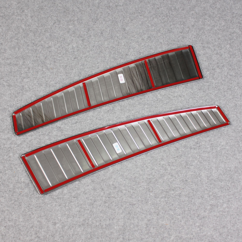 Fit for Acura New RDX 2019 2020 2021 Rear Interior Bumper Sill Plate Guard Cover Trim Stainless Steel