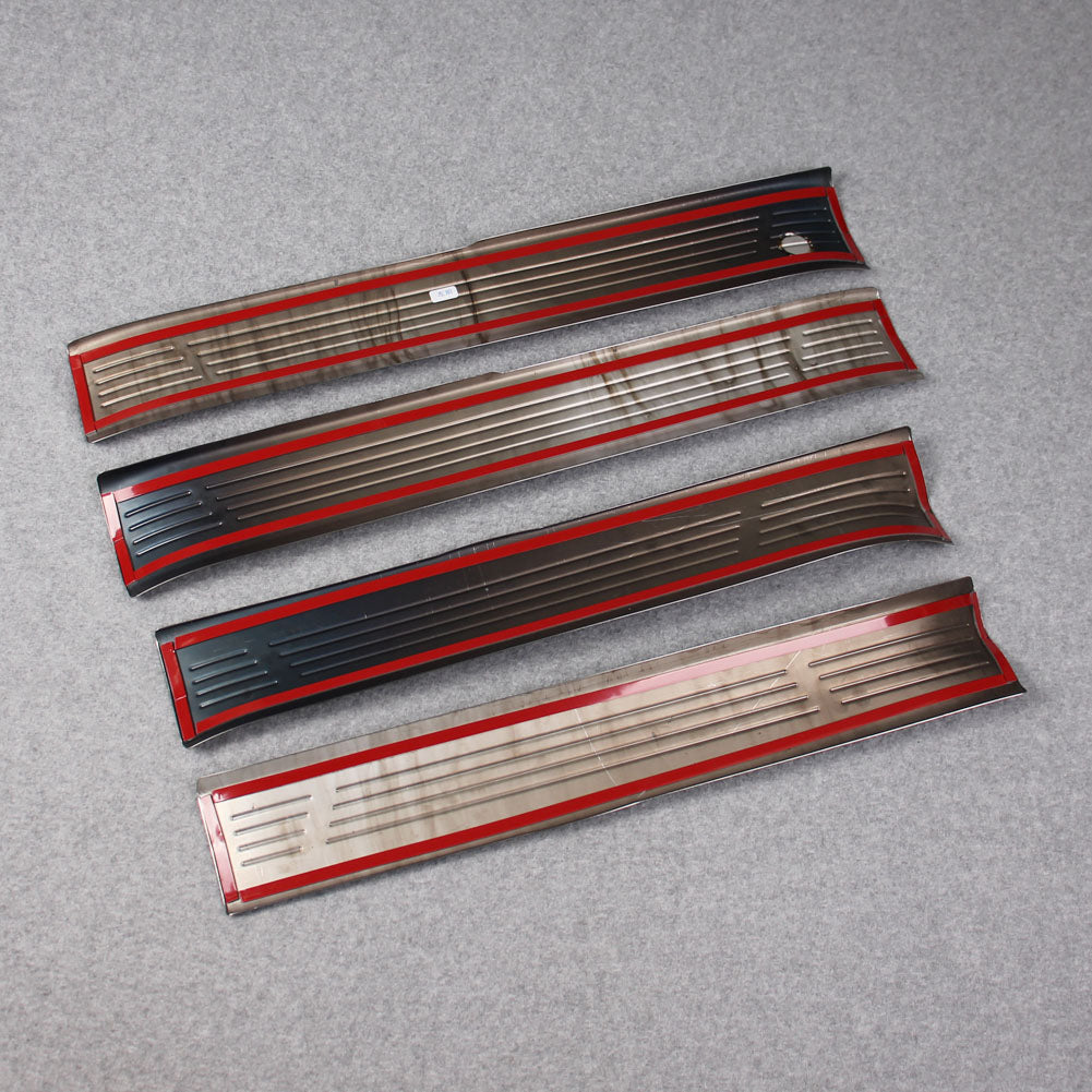 For Benz New GLS 450/580 2020 2021 Inside Door Sill Scuff Plate Guard Cover Trims