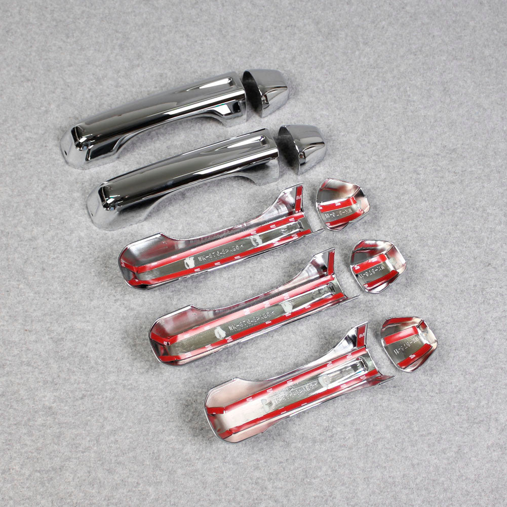 Fit for Jeep Wrangler 2018 2019 2020 2021 2022 Chrome Door Handle Cover Trims