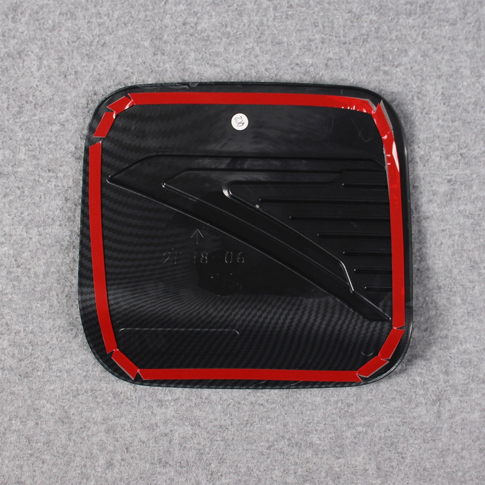 For Toyota Sienna 2021 2022 2023 Fuel Gas Tank Cap Cover Trim Carbon Fiber Pattern