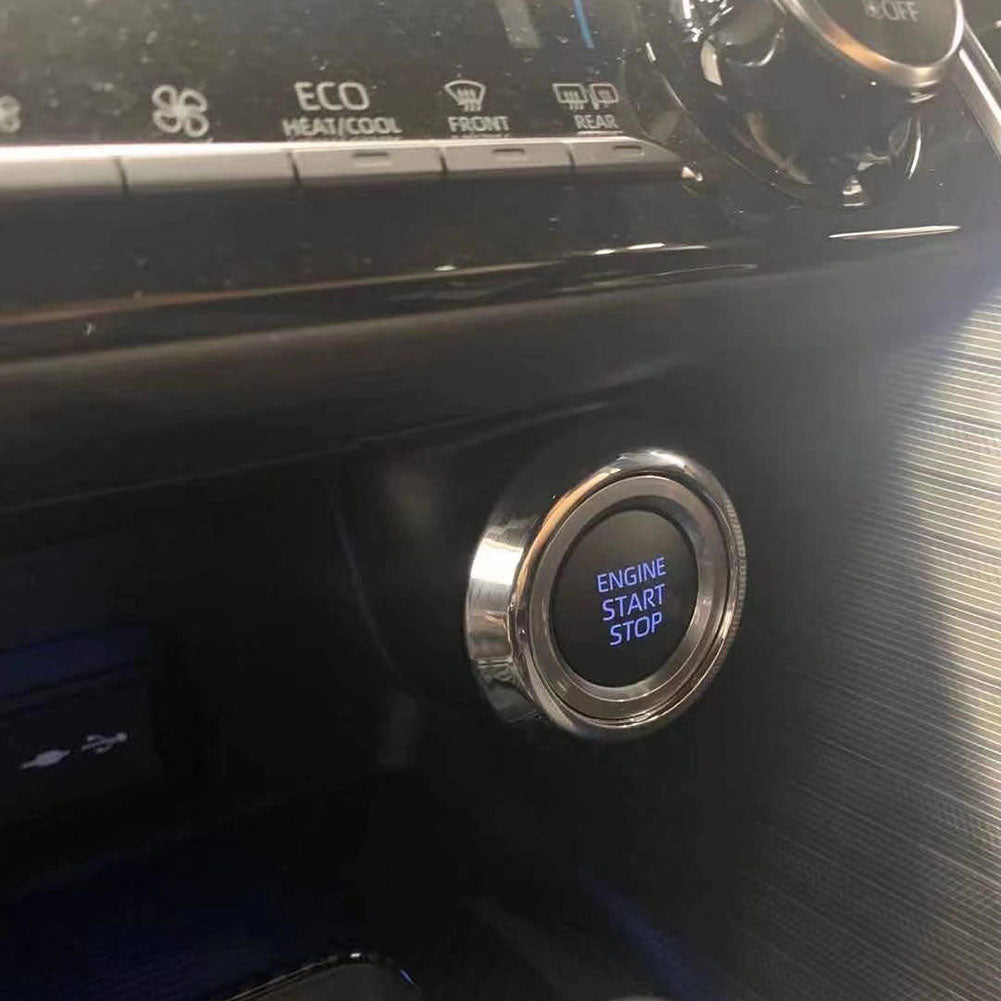 Fit for Toyota Venza 2021 2022 2023 2024 Interior Engine Start Button Ring Cover Trim