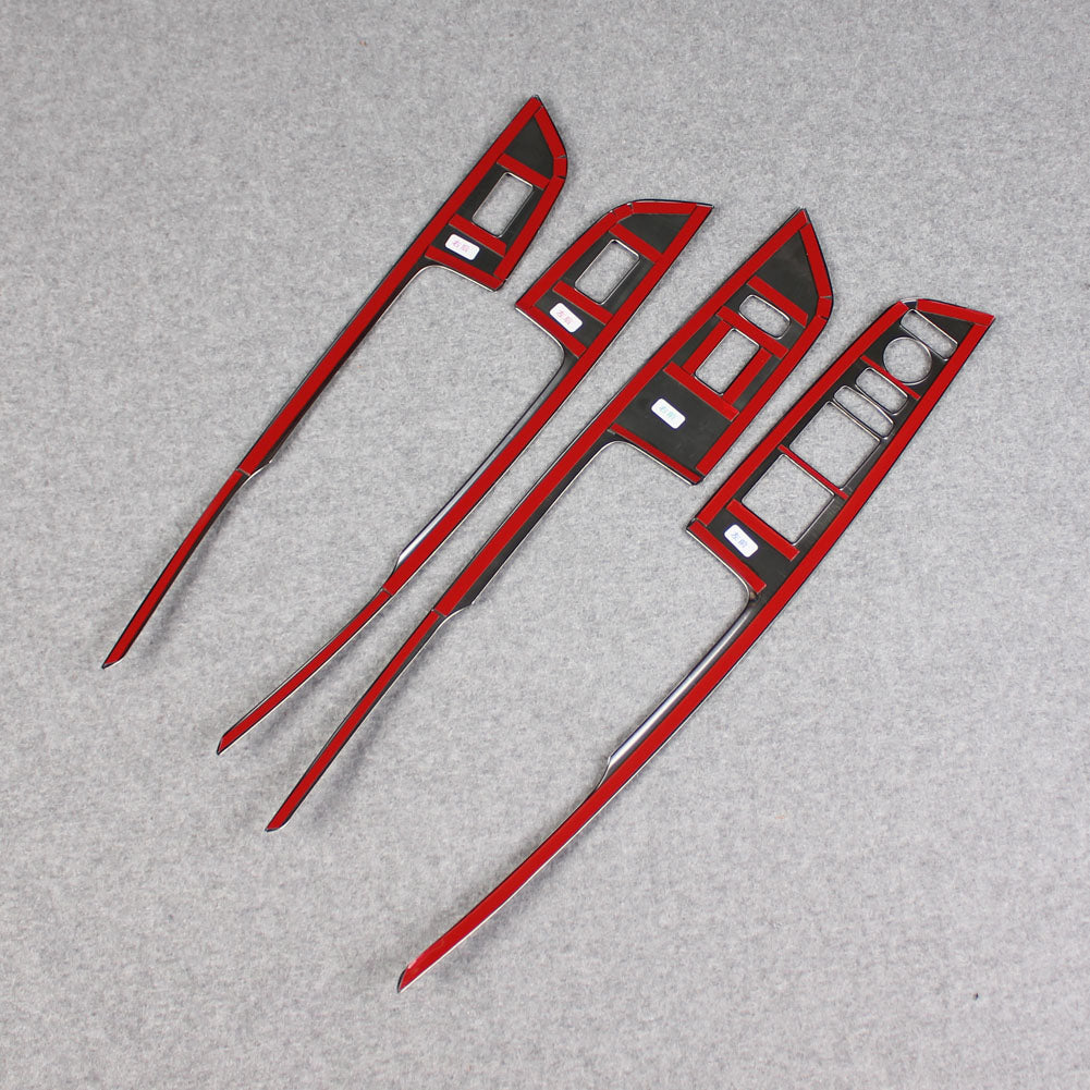 Fit For Acura New RDX 2019 2020 2021 2022 Interior Window Switch Console Panel Trims