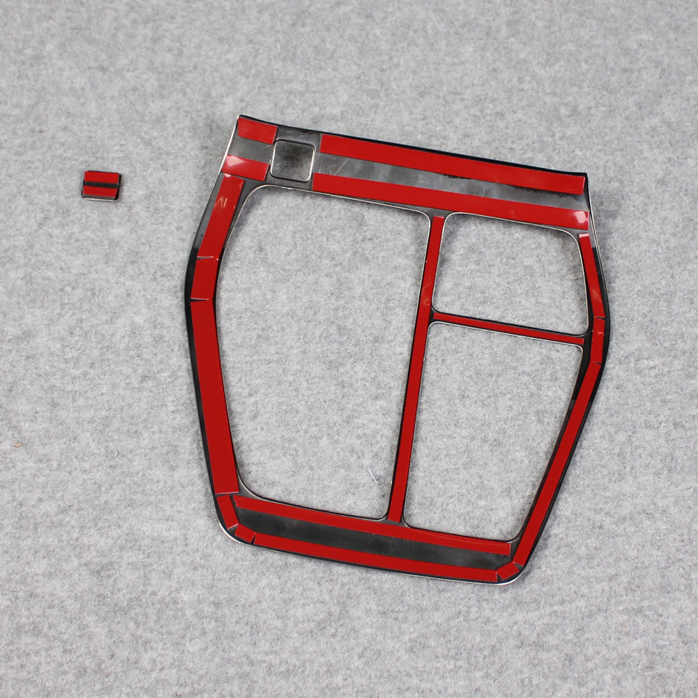 Fit for Toyota New RAV4 2019 2020 2021 2022 Gear Shift Knob Console Panel Cover Trim Stainless Steel