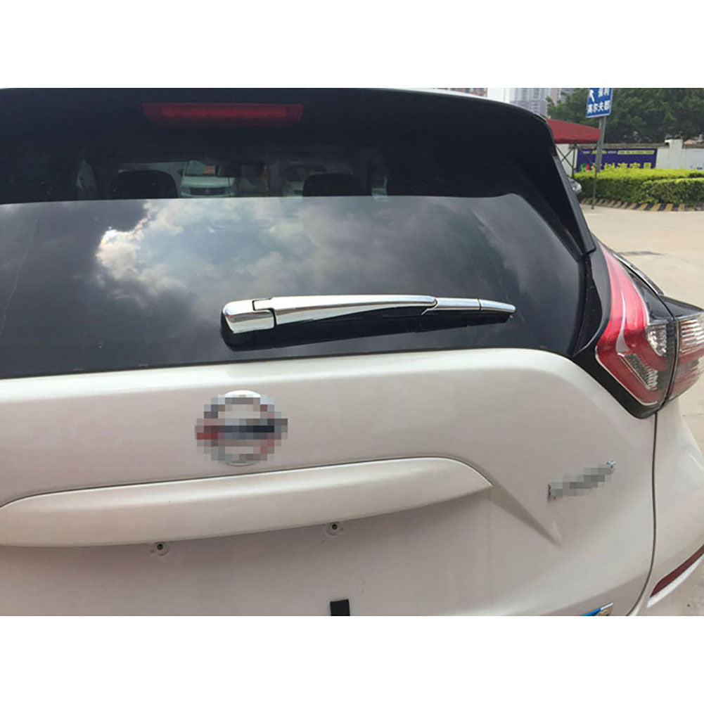 Fit for Nissan Murano 2015 2016 2017 2018 2019 Chrome Rear Window Rain Wiper Nozzel Cover Trim ABS