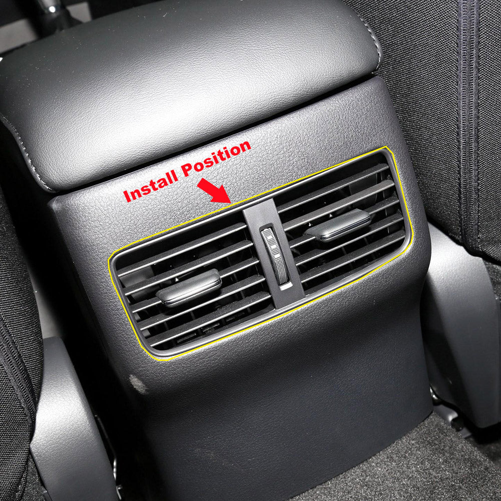 Fit for 2019 2020 2021 2022 Mazda 3 Axela Interior Rear Seat Air Condition Vent Outlet Cover Trim