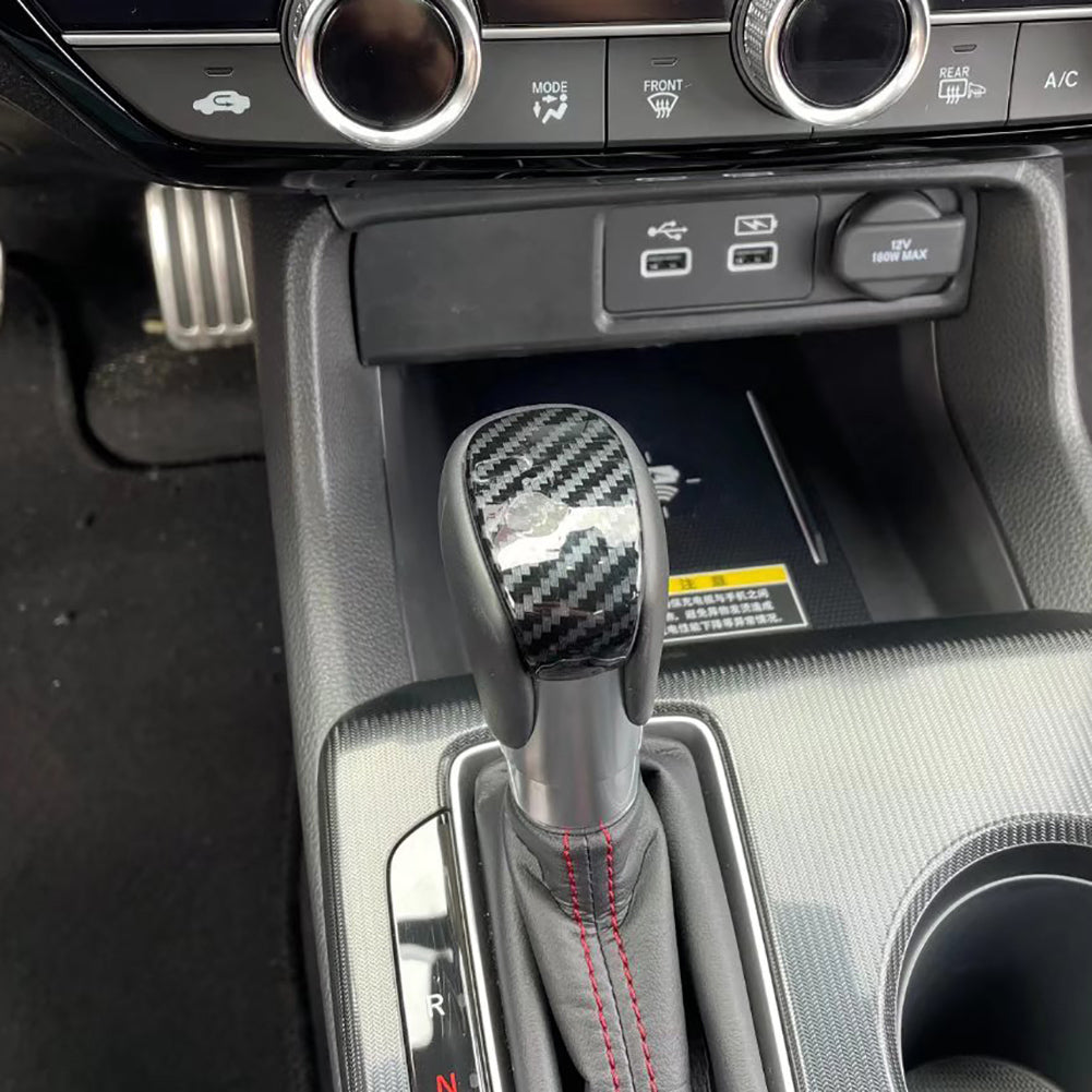 For Honda New Civic 2022 Front Center Console Shift knob Cover Trim