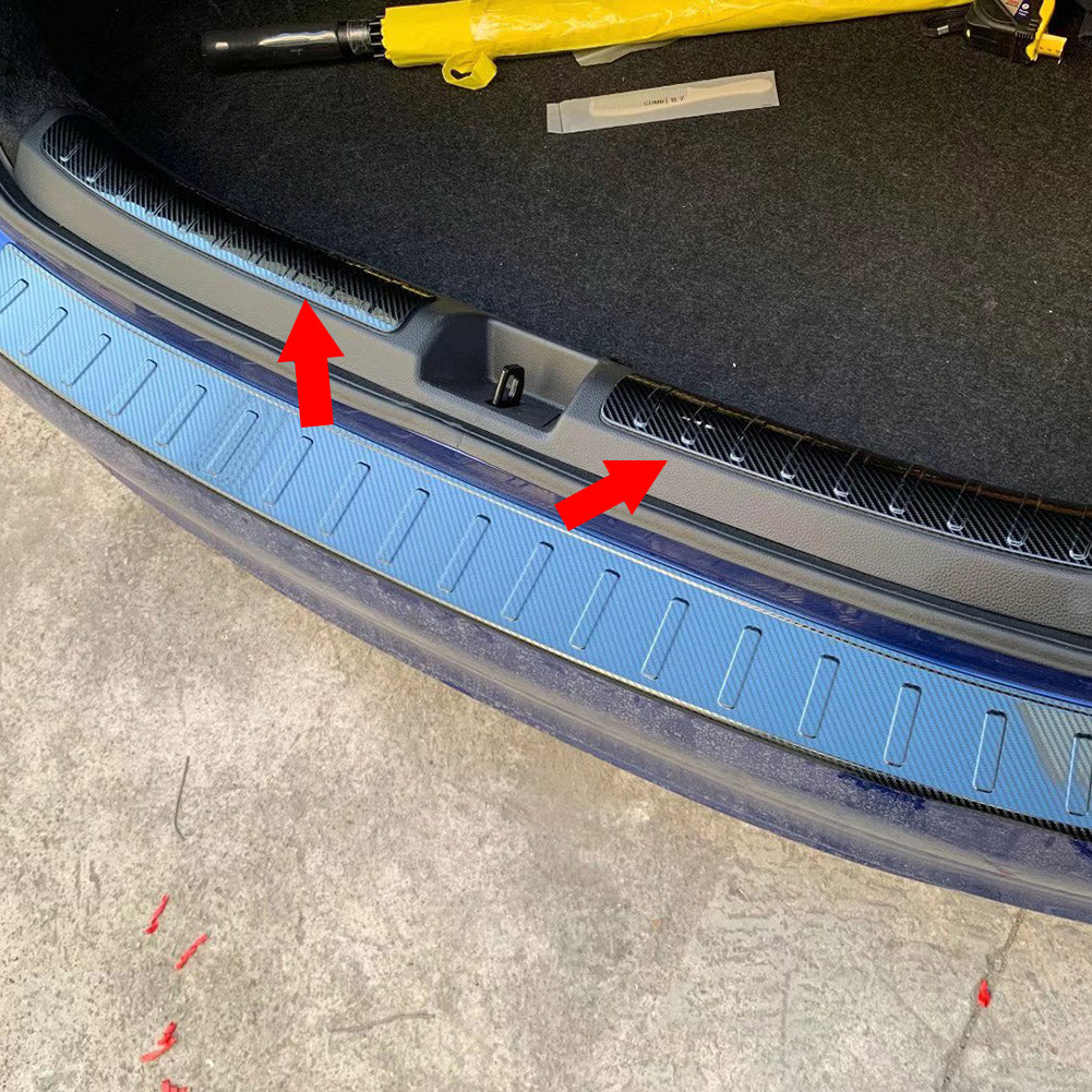 Fit for Honda New Civic 2022 Sedan Rear Interior Bumper Guard Plate Cover Trim Stainless Steel