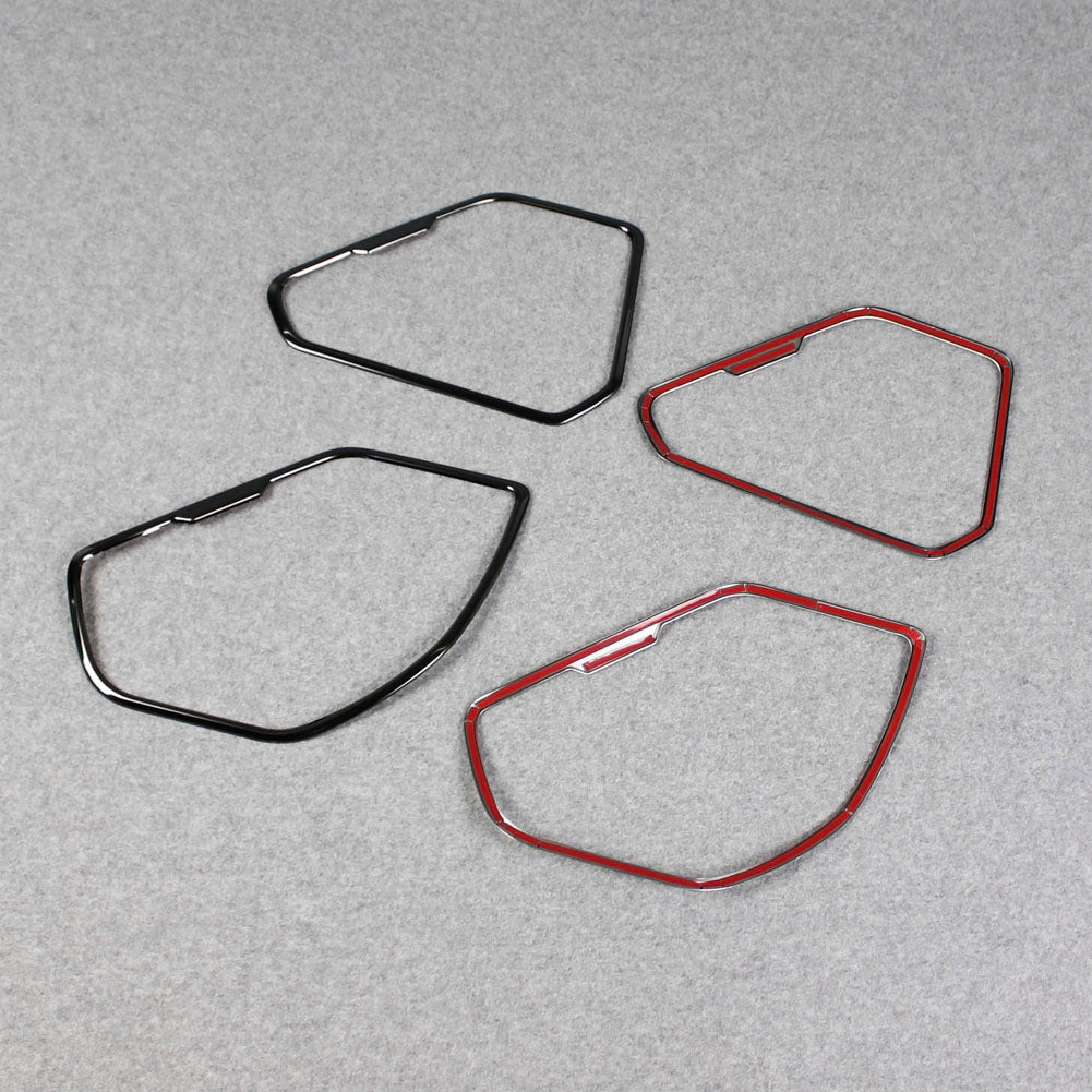 Fit for Toyota New RAV4 2019 2020 2021 Door Speaker Sound Panel Cover Trims Stainless Steel