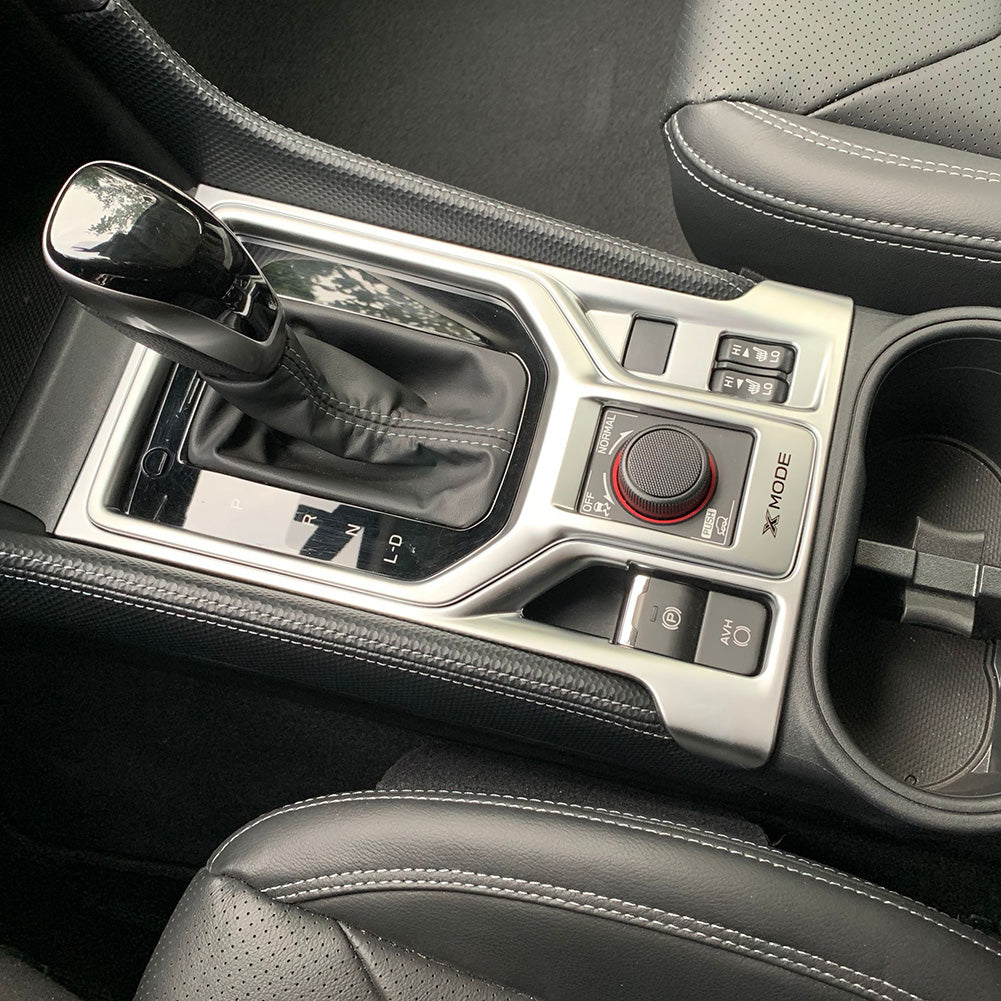 Fit For Subaru 2019 2020 2021 2022 Forester Gear Shift Knob Console Panel Cover Trim