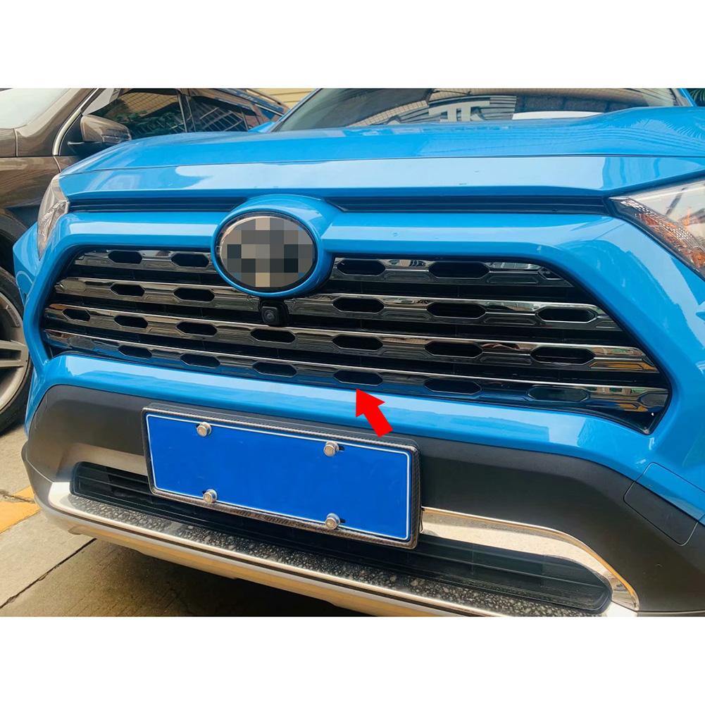 Fit for Toyota New RAV4 2019 2020 2021 2022 LE/XLE/XSE/Limited Model Front Grill Grille Cover Trims - beautost