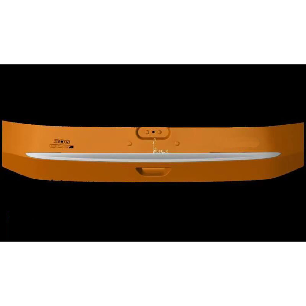 Fit for Nissan New Rogue 2021 2022 Chrome Rear Tail gate Door Trunk Lid Molding Cover Trim