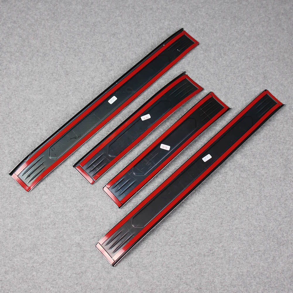 Fit for Toyota VENZA 2021 2022 2023 2024 Outside Door Sill Scuff Plate Guard Cover Trim Sport Style Stainless Steel