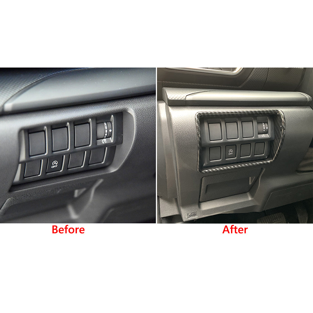 Fit for Subaru 2019 2020 2021 Forester Headlight Lamp Switch Control Cover Trims