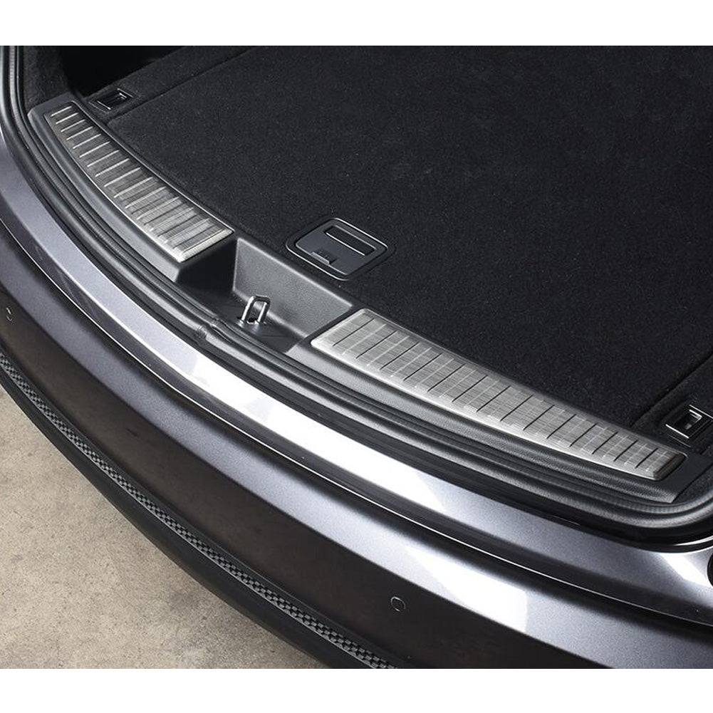 Fit for Acura New RDX 2019 2020 2021 2022 Rear Interior Bumper Sill Plate Guard Cover Trim Stainless Steel