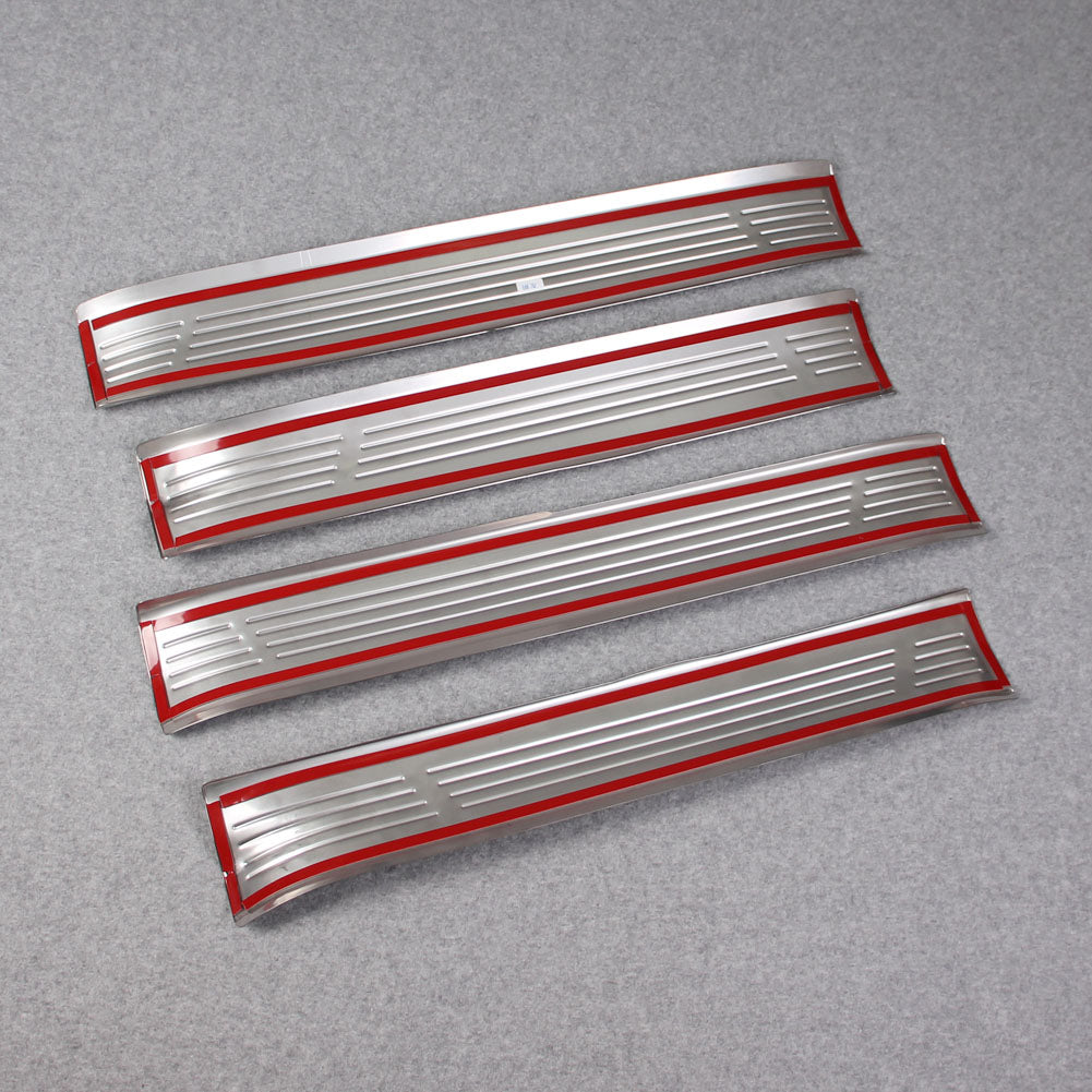 For Benz New GLS 450/580 2020 2021 Inside Door Sill Scuff Plate Guard Cover Trims