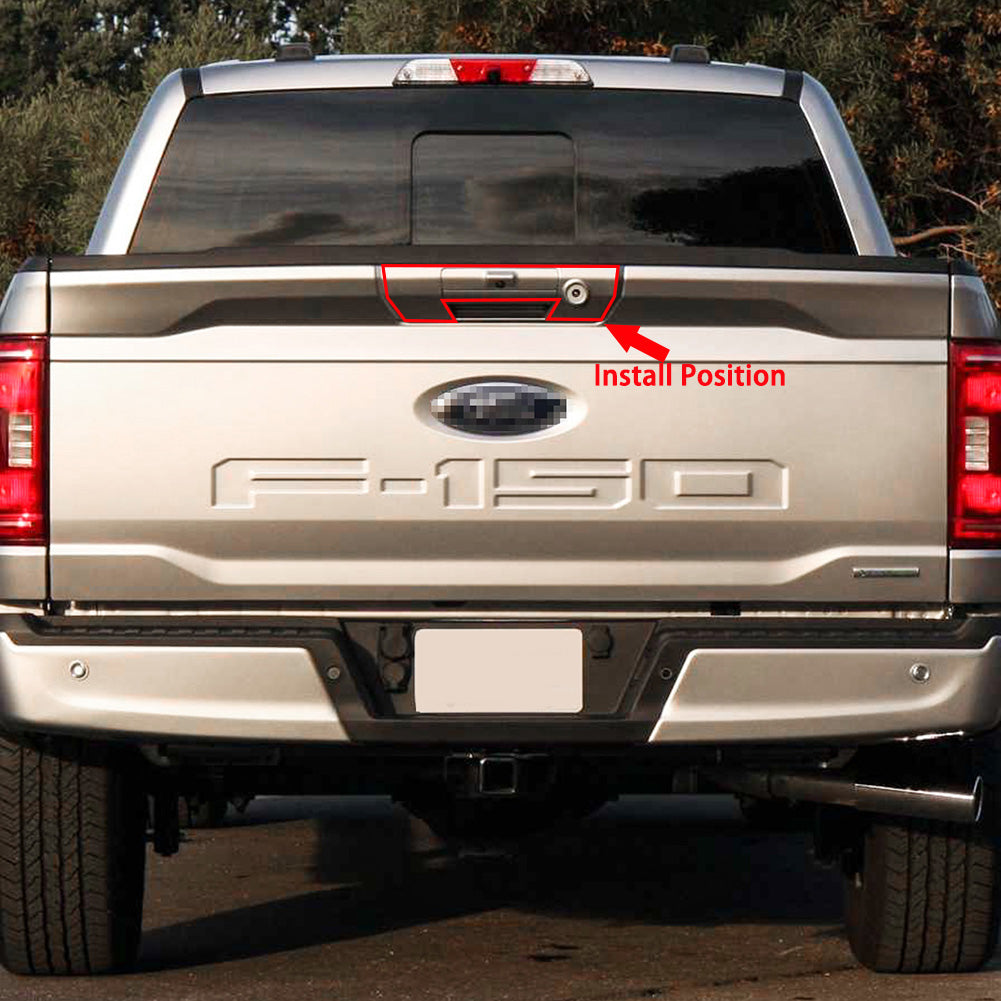 Fit for Ford New F-150 2021 2022 F150 Rear Truck Lid Door Handle Cover Trims ABS