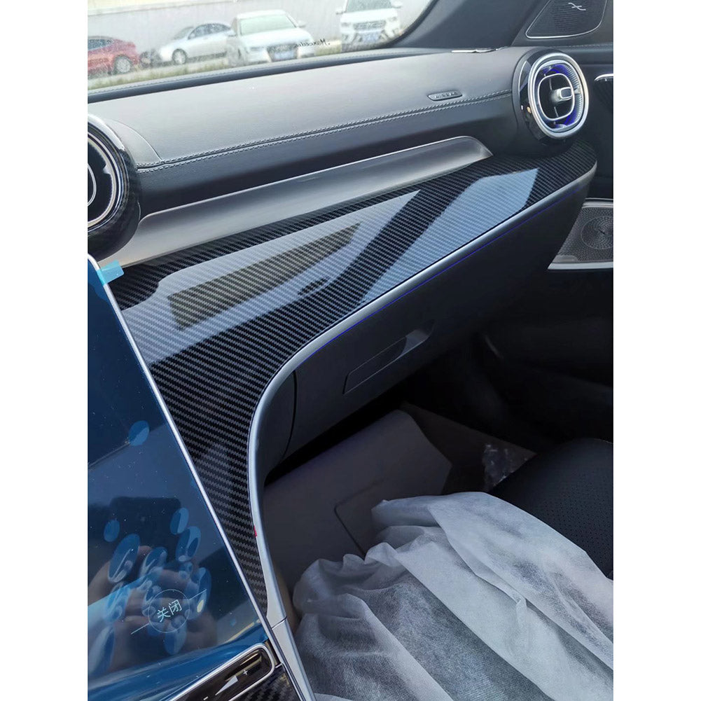Fit for Mercedes-Benz 2022 New C-Class C300 C200 C220d AMG Interior Front Center Console Dashboard Moulding Trim
