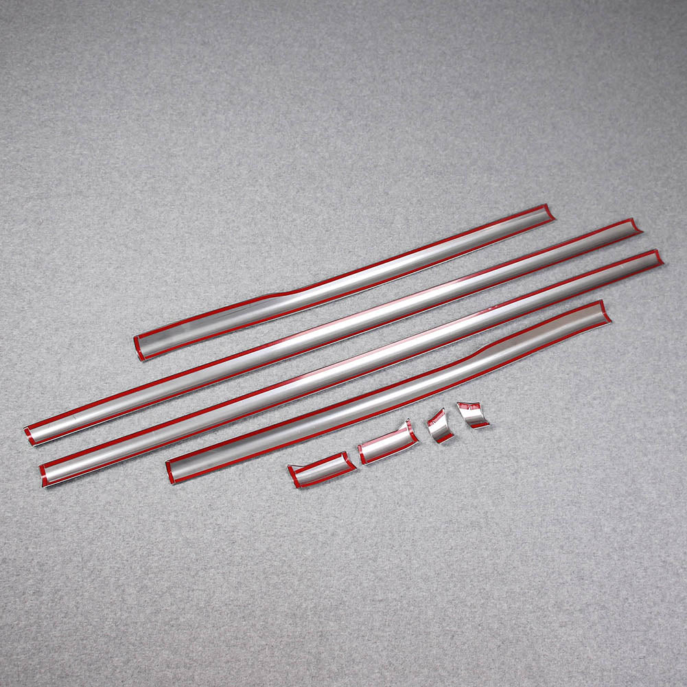 Fit for Toyota Venza 2021 2022 2023 2024 Body Side Door Moulding Overlay Cover Trims Stainless Steel