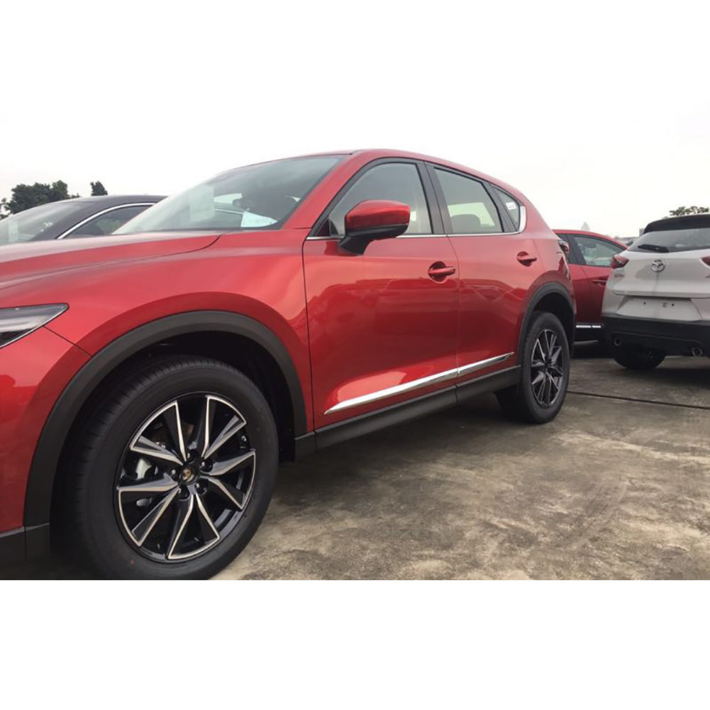 Fit For Mazda 2017 2018 2019 2020 2021 2022 CX-5 CX5 Chrome Body Side Door Moulding Trim Overlay Cover Trims