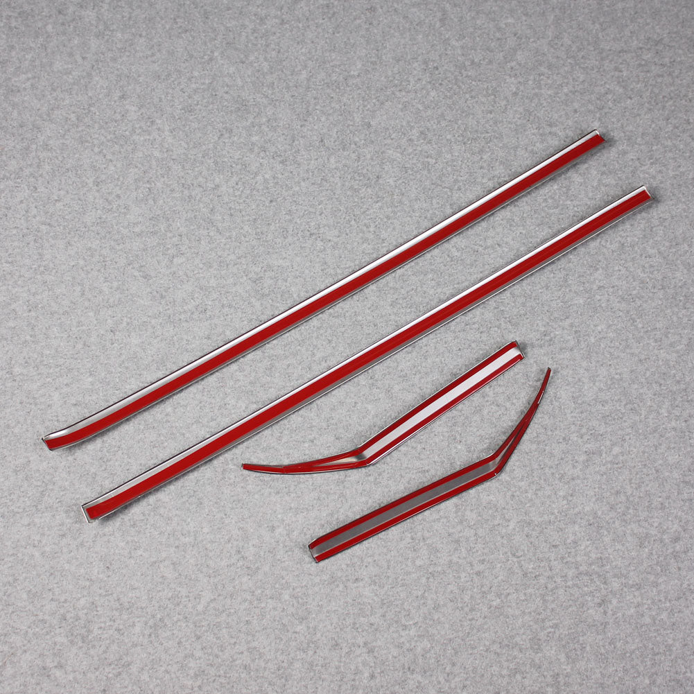 Fit for Toyota New RAV4 2019 2020 2021 2022 Windshield Side Beveled Window Cover Trim Stainless Steel