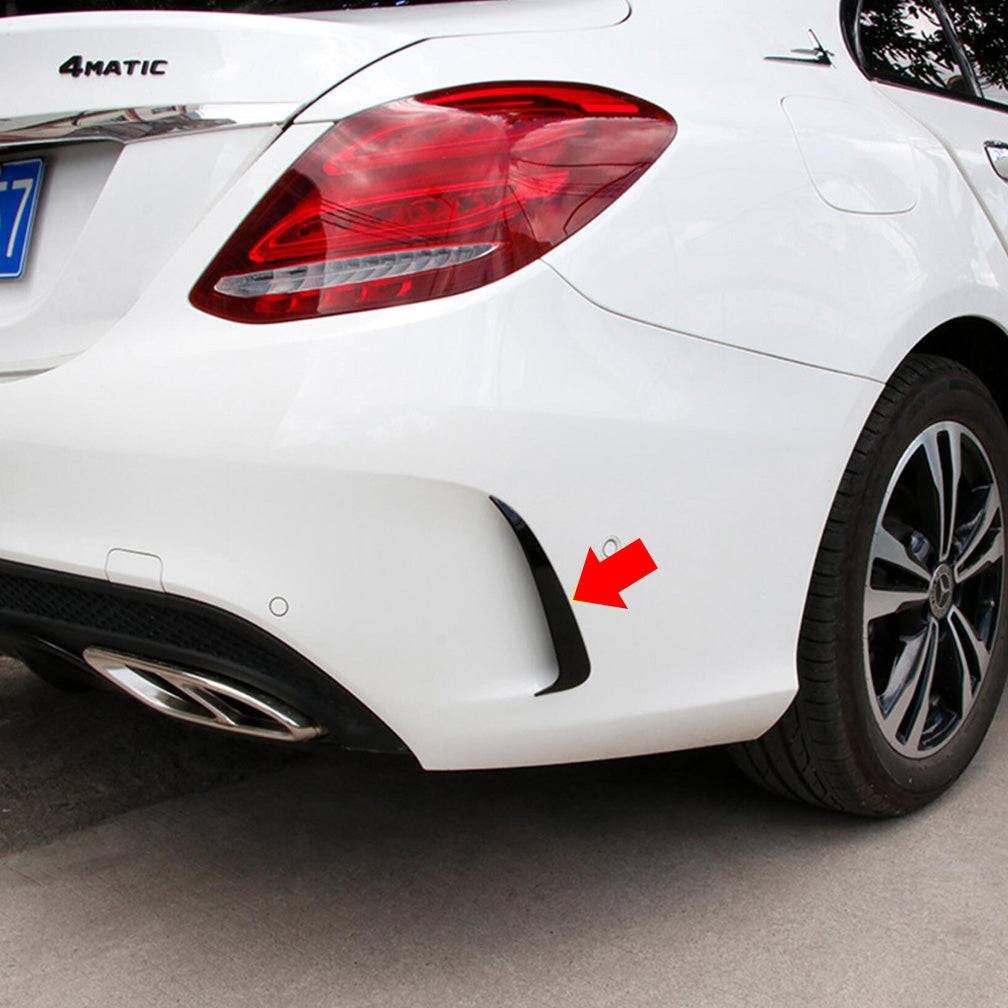 Fit for Mercedes-Benz 2022 2023 C-Class C200 C220d C300 AMG Rear Fender Vent Air Outlet Bezel Modling Cover Trim