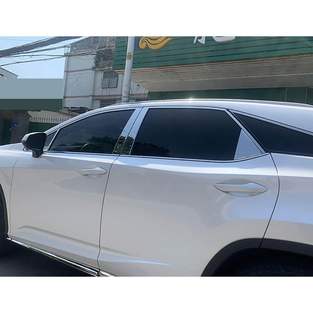 Fit for Lexus New RX350 RX450H 2016 2017 2018 2019 2020 2021 2022 Window Frame Trims Whole Set Stainless Steel