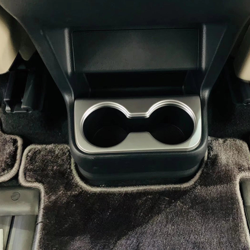 Fit for Toyota 2021 2022 Sienna Rear Seat Cup Holder Cover Trim