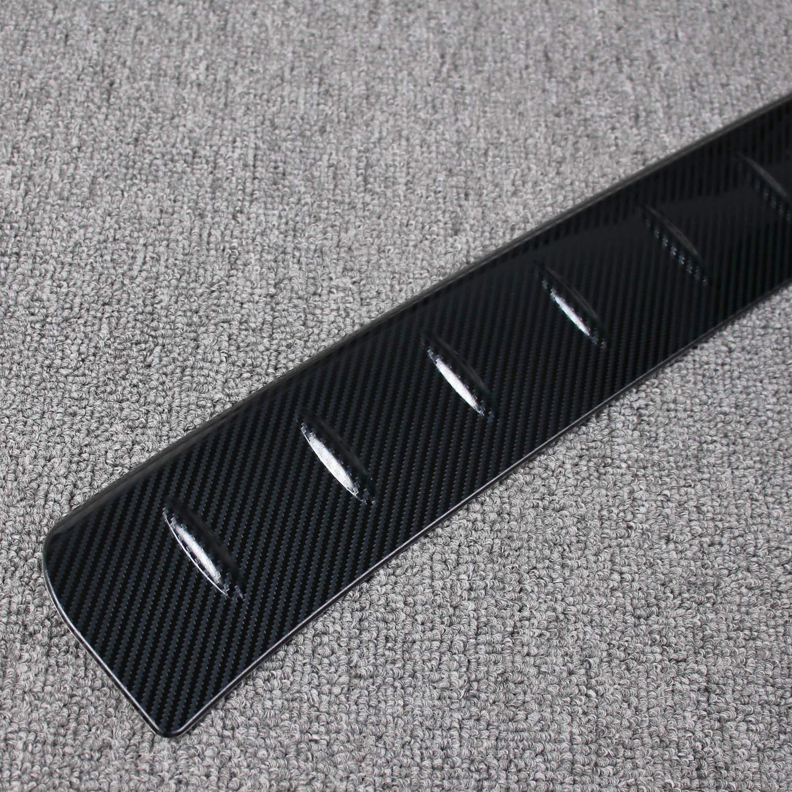 Fit for Toyota New Highlander 2020 2021 2022 Rear Outside Bumper Sill Plate Guard Cover Trim