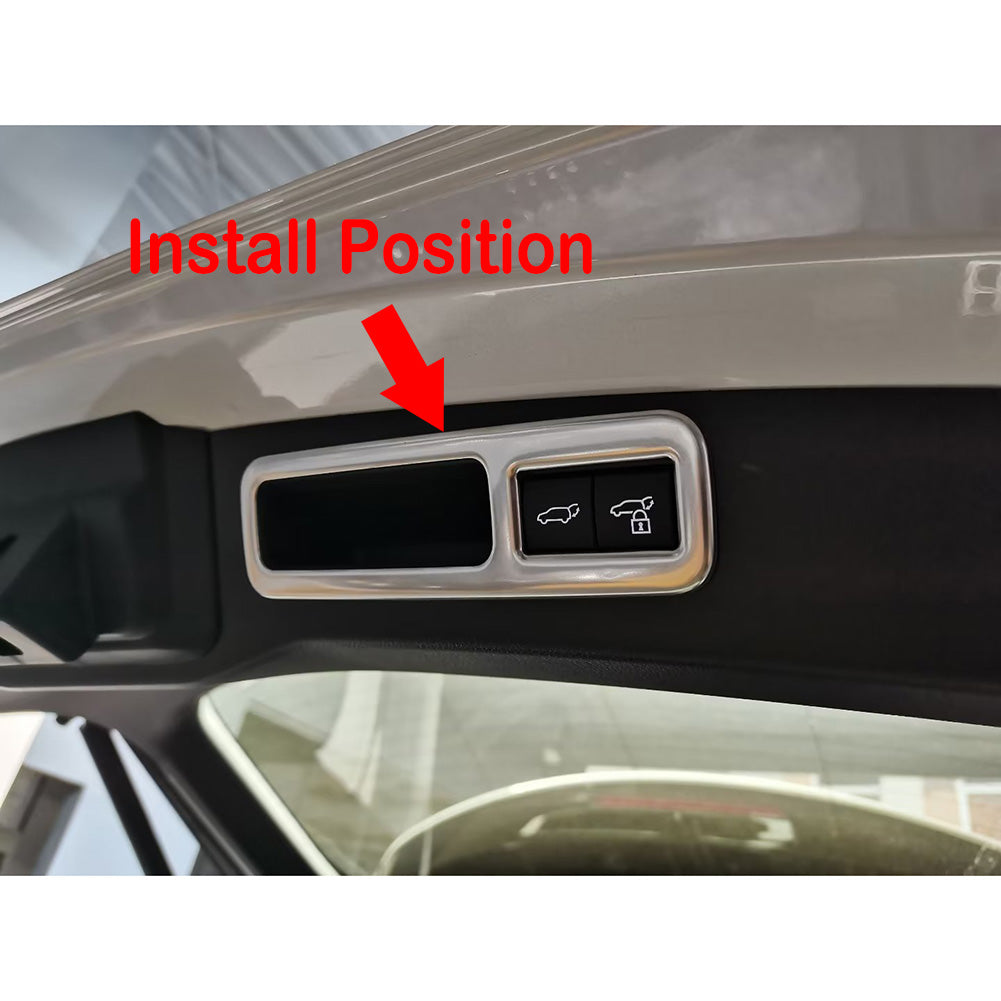 Lexus New RX RX350 RX350h RX500h F Sport 2023 Rear Electric Tailgate Key Switch Button Cover Trim