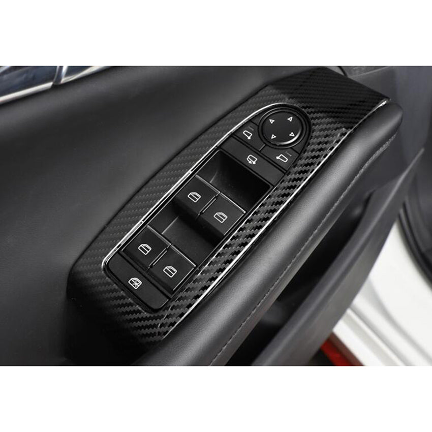 Fit for 2019 2020 2021 Mazda 3 Axela Interior Window Switch Console Panel Trims